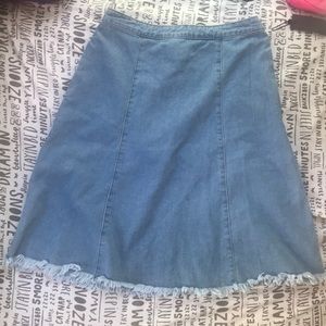 Denim Skirt